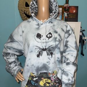 Custom made nightmare before Christmas hoodie